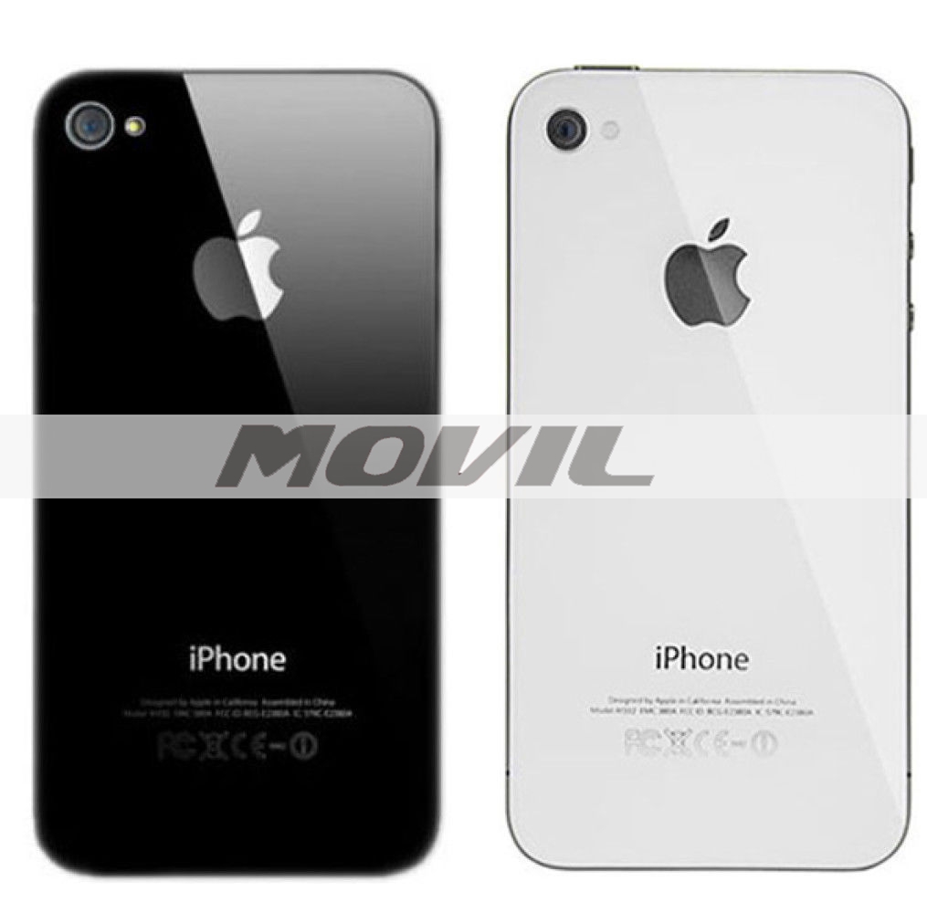 REPLACE APPLE IPHONE 44S (WHITE) (BLACK) ORIGINAL BACK GLASS BATTERY COVER
